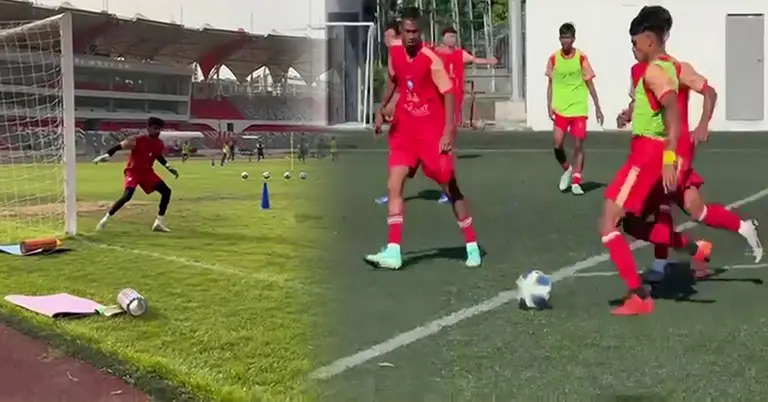 অনূর্ধ্ব-২০ দলের অনুশীলন